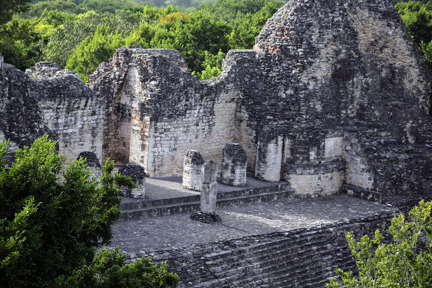 Calakmul es Patrimonio Mixto de la Humanidad.