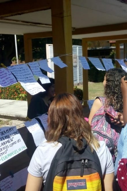 Exhiben casos de abusos y acoso sexual en la Unacar; rector, represor, ordena a quitar denuncias