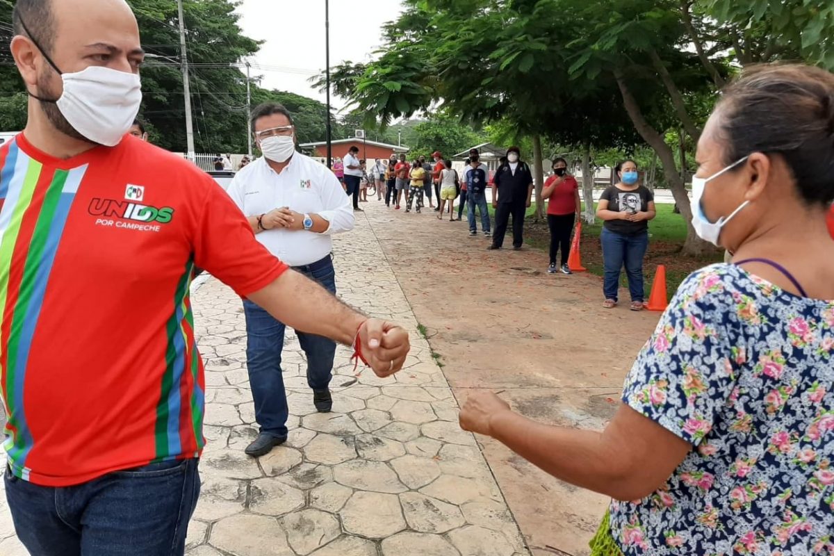 Reportan casos de Covid-19 en el CDE del PRI Campeche